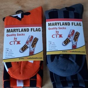 Men's CTX Maryland Flag Socks